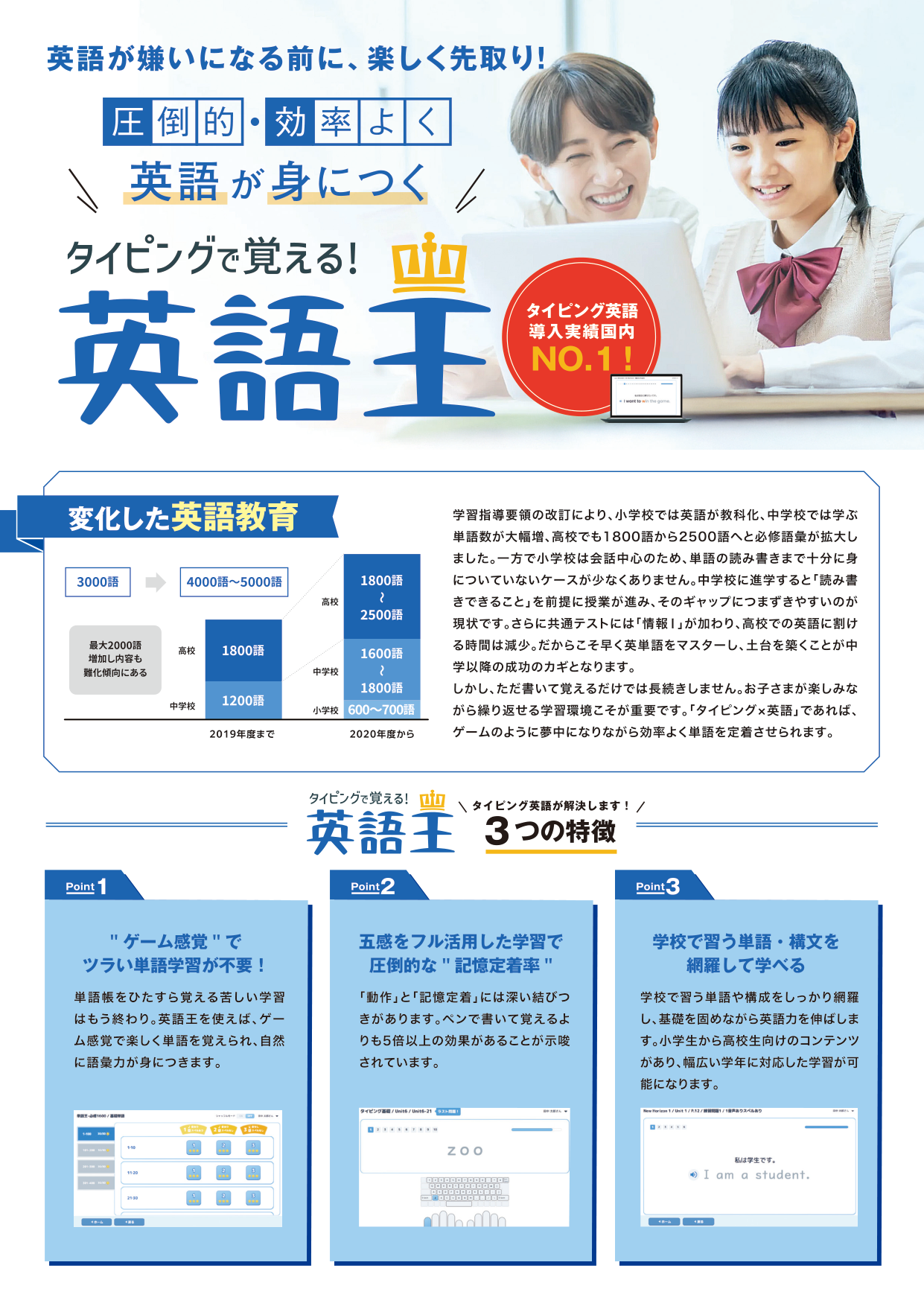 英語王の詳細資料